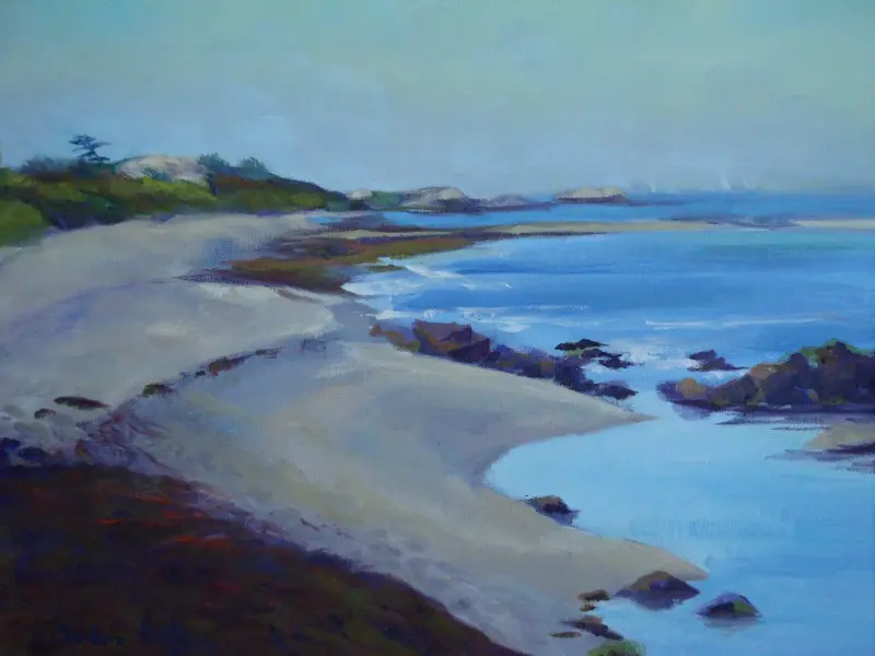 Lloyds Beach, oil 14x18