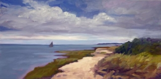 Cape Cod oil painting