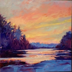 River painting