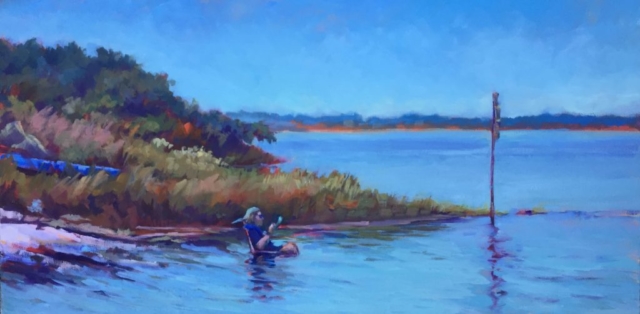 Westport River painting