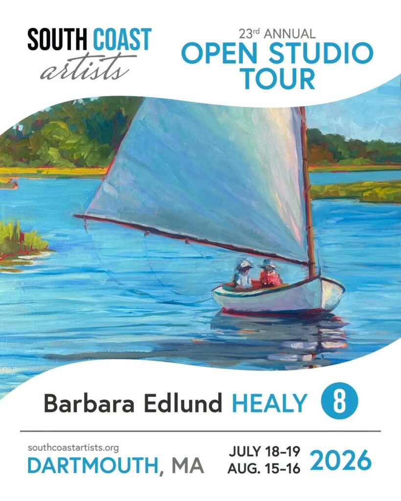 Artist Barbara Healy on the South Coast Artists Open Studio Tour